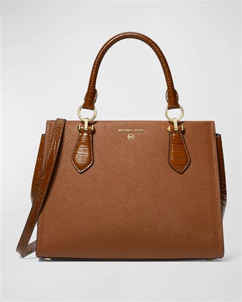 Amazon.com: Michael Kors Marilyn Medium Satchel.